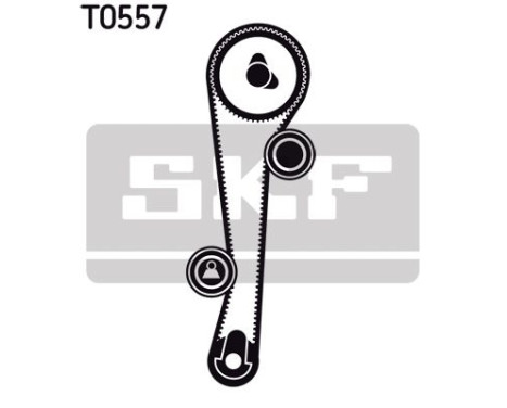 Water Pump & Timing Belt Set VKMC 95632 SKF, Image 6