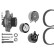 Water Pump & Timing Belt Set WASSERPUMPEN-SET Bosch