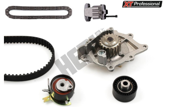 Water pump + timing belt set XT-Professional PK08071XT Hepu