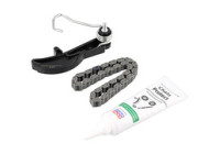 Chain set, oil pump drive