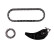 Chain Set, oil pump drive