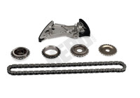 Chain set, oil pump drive