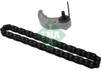 Chain set, oil pump drive