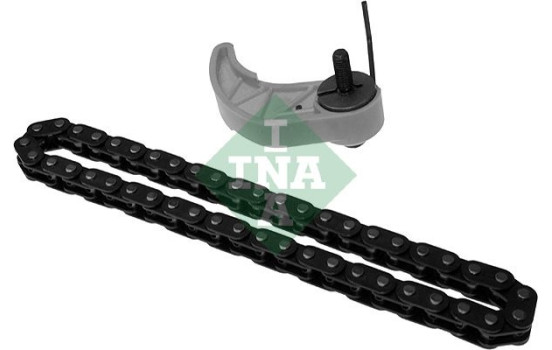 Chain set, oil pump drive