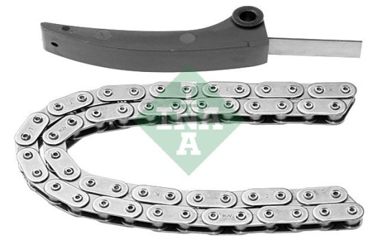 Chain set, oil pump drive