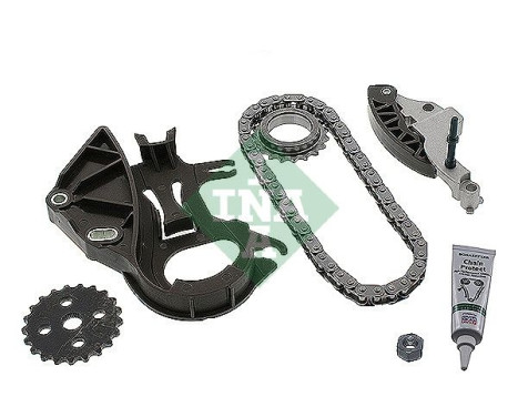 Chain set, oil pump drive
