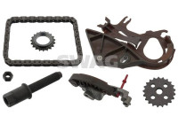 Chain set, oil pump drive