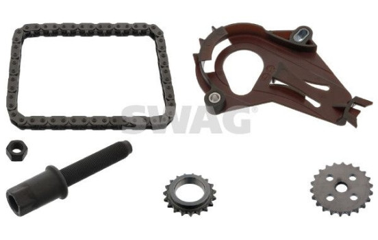 Chain set, oil pump drive