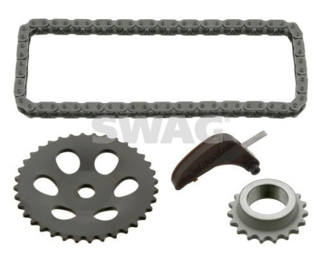 Chain set, oil pump drive