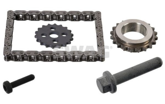 Chain set, oil pump drive