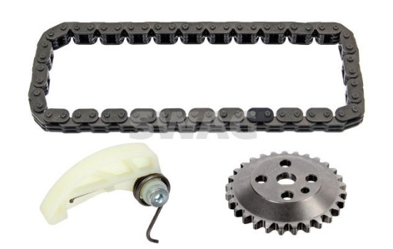 Chain set, oil pump drive