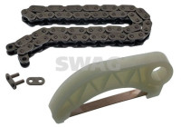 Chain set, oil pump drive