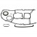 Gasket Set, timing case 22570 FEBI