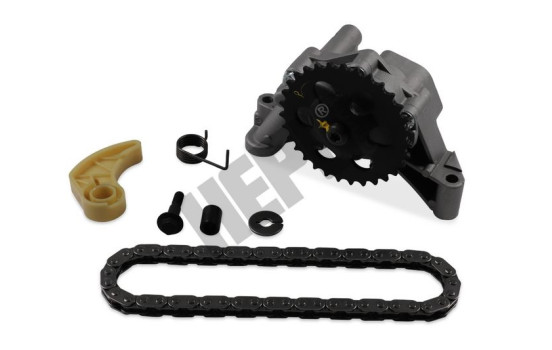Oil pump, incl. chain