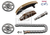 Timing chain kit for camshaft, TRITAN® coated 181931 FEBI