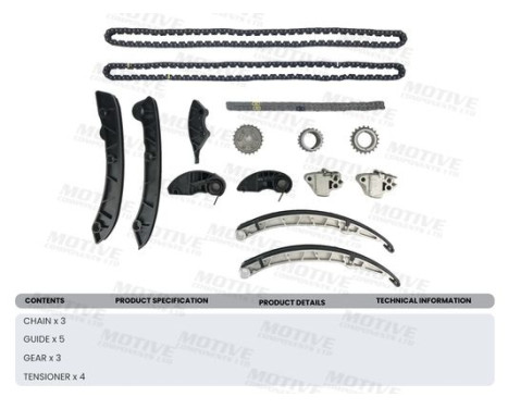 Timing chain set, Image 8