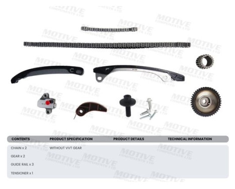 Timing Chain Set, Image 3