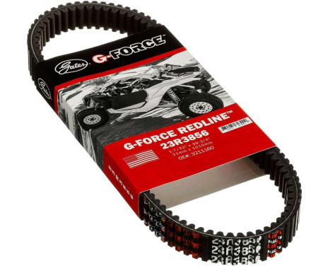 CVT drive belt 23R3856 Gates, Image 2