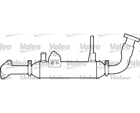 Cooler, exhaust gas recirculation ORIGINAL PART 817748 Valeo, Image 4