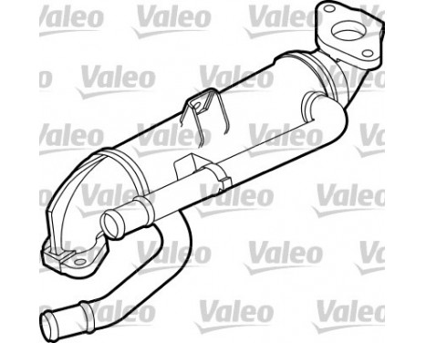 Cooler, exhaust gas recirculation ORIGINAL PART 817754 Valeo, Image 4