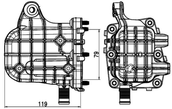Cooler, exhaust gas recirculation PREMIUM LINE, Image 2