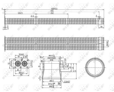 Cooler, exhaust gas recirculation, Image 2