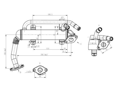 Cooler, exhaust gas recirculation, Image 3