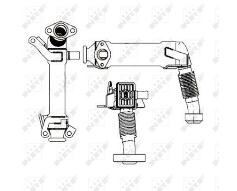 Cooler, exhaust gas recirculation, Image 5
