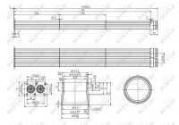 Cooler, exhaust gas recirculation