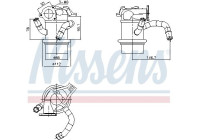 Cooler, exhaust recirculation ** FIRST FIT **