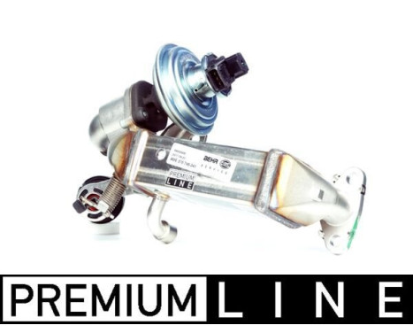 Cooler, exhaust recirculation