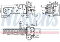 Cooler, exhaust recirculation