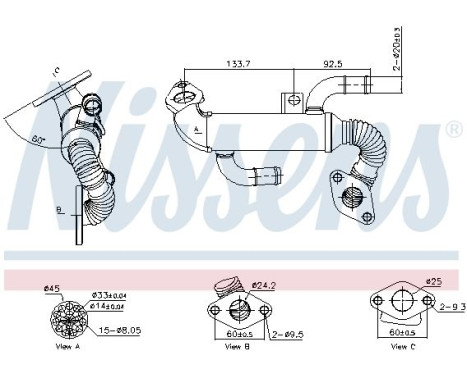 Cooler, exhaust recirculation, Image 5