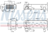 Cooler, exhaust recirculation