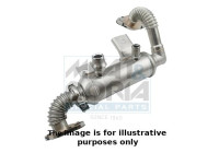Cooler, exhaust recirculation