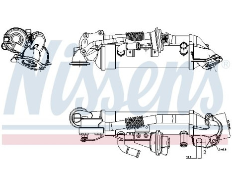 Cooler, exhaust recirculation, Image 8