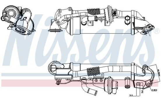 Cooler, exhaust recirculation, Image 8