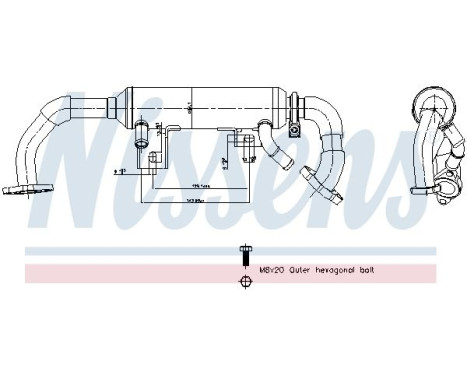 Cooler, exhaust recirculation, Image 7