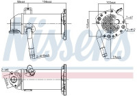 Cooler, exhaust return