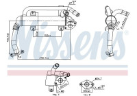 Cooler, exhaust return