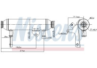 Cooler, exhaust return