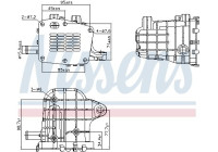 Cooler, exhaust return
