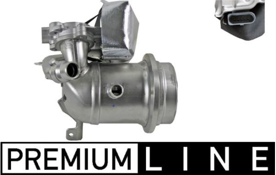 Cooler, exhaust return
