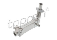 Cooler, exhaust return