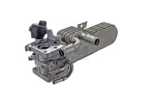 Cooler, exhaust return