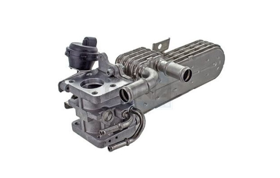 Cooler, exhaust return