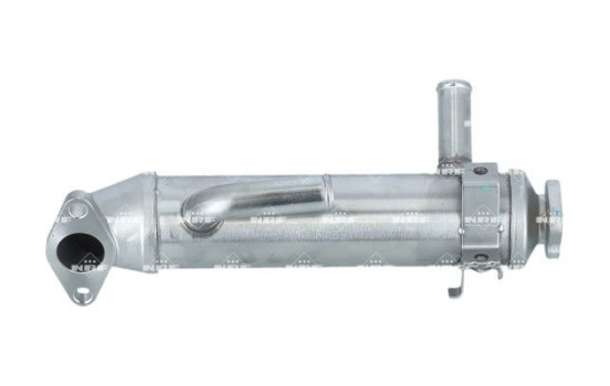 Cooler, exhaust return