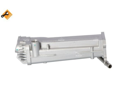 Cooler, exhaust return