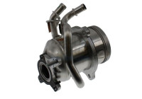 Cooler, exhaust return