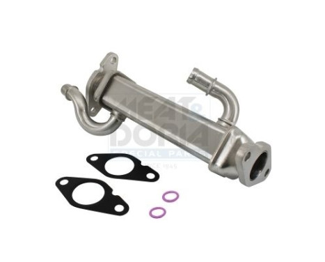 Cooler, exhaust return